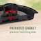 Victor Perky-Pet Hummingbird 32 oz Glass/Metal Cactus Top-Fill Bird Feeder 5 ports 9111-2 - alternate 2